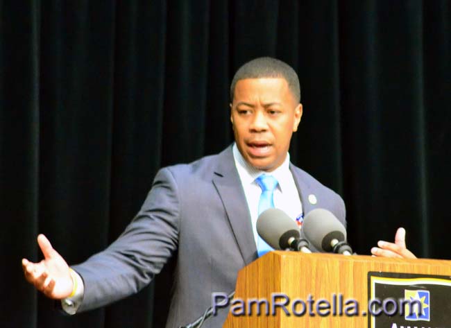 Former lt. governor candidate Mahlon Mitchell