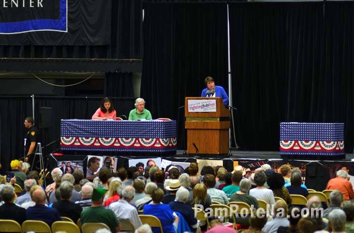 Kathleen Vinehout at Fighting Bob Fest, 7 September 2013, photo by Pam Rotella