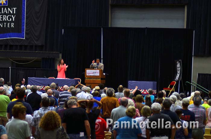 Mahlon Mitchell at Fighting Bob Fest, 7 September 2013, photo by Pam Rotella