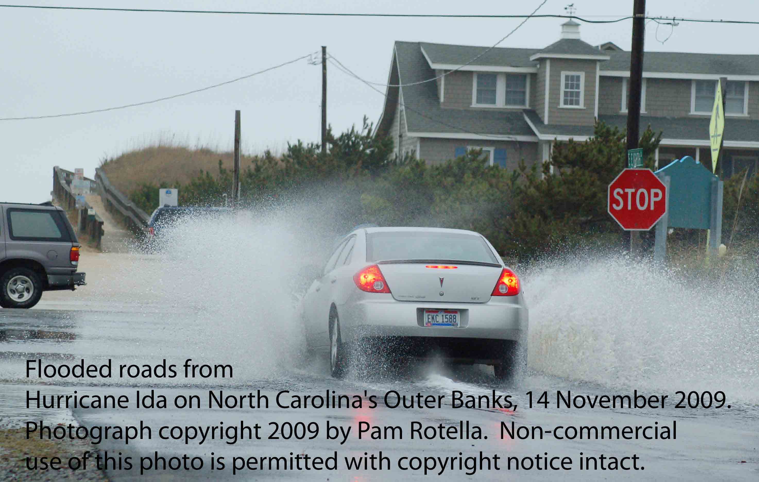 Hurricane Ida aftermath, Outer Banks, North Carolina