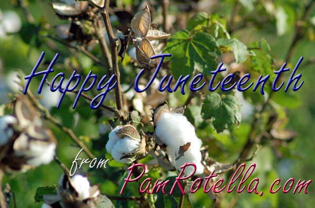 Juneteenth card to readers 2010
