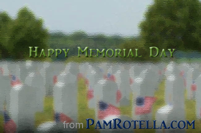 Memorial Day card to readers