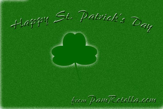 St. Patrick's Day e-card to readers