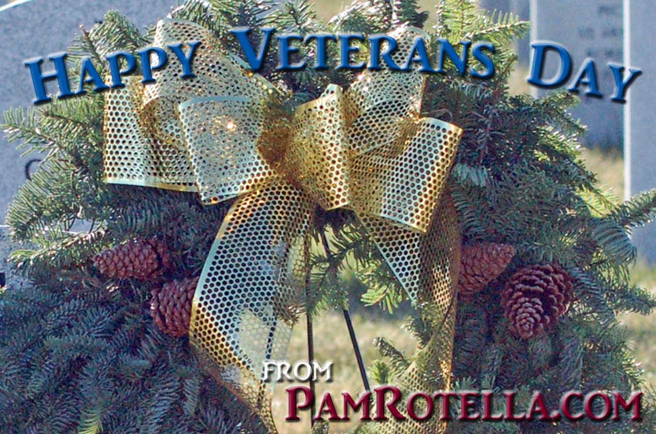 Veterans Day card to readers 2011