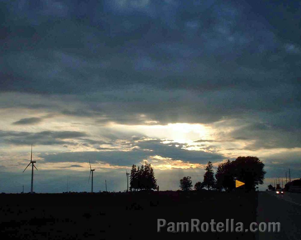 Wisconsin windmill farm