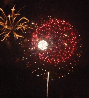 Fireworks at Virginia Beach, 4 July 2006