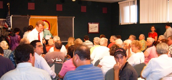 Phil Kellam (standing, white shirt, red tie), 17 June 2006