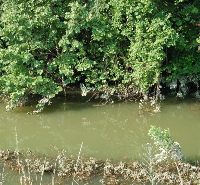 Flooding near Reading, Pennsylvania, 1 July 2006